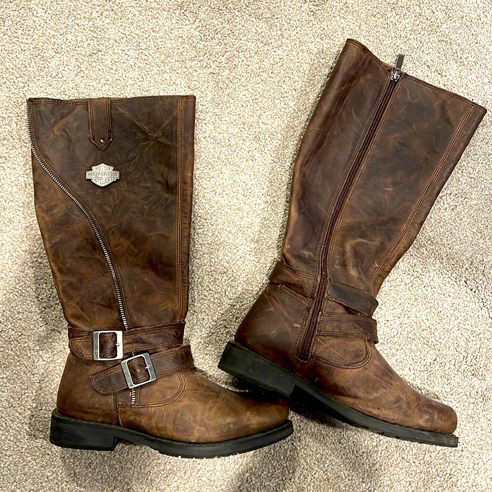 Harley Davidson ridding boots